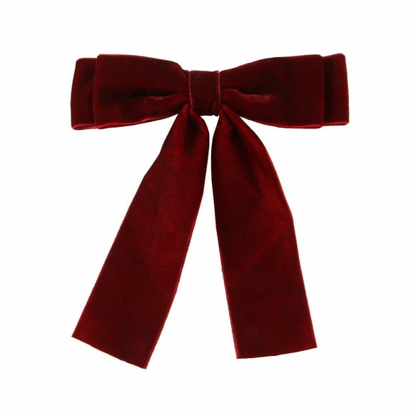 Tuscom Women's Hair Bows Clip - Satin Ribbon Bowknot Hair Clips for Women, Elegant French Hair Accessories for Ponytail, Wedding, Party