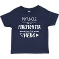 thumbnail image 3 of Inktastic My Uncle is a Firefighter and a Hero Boys or Girls Baby T-Shirt, 3 of 5