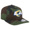thumbnail image 3 of Men's New Era Camo Los Angeles Rams Woodsy 9FIFTY Snapback Hat, 3 of 6