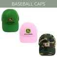thumbnail image 3 of John Deere Logo Twill Baseball Cap Hat One Size, 3 of 5