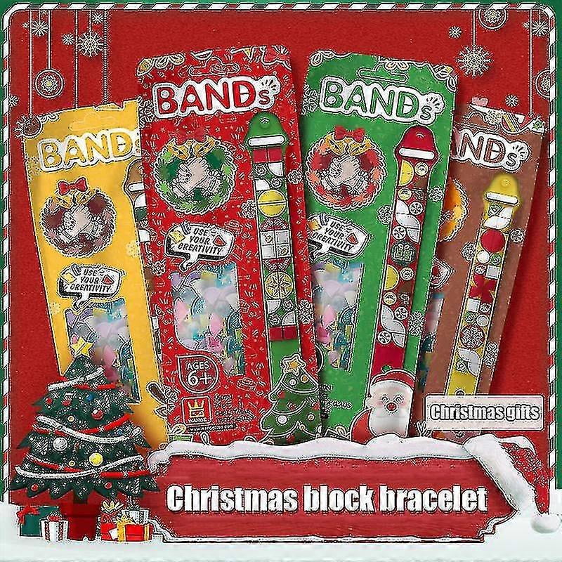 Bricks Kids Bracelet Wristband Building Blocks Toys For Girls Christmas Gifts Banmo