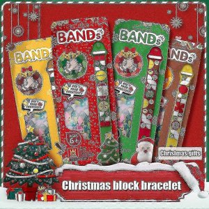 Bricks Kids Bracelet Wristband Building Blocks Toys For Girls Christmas Gifts Banmo