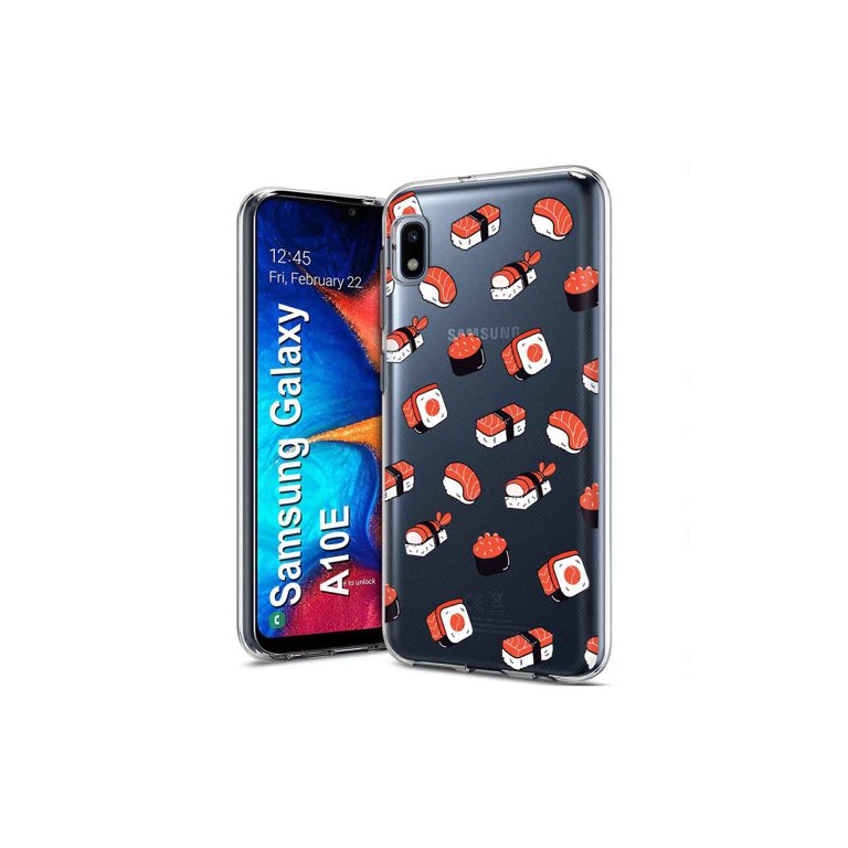 TalkingCase Thin Gel Phone Case for Samsung Galaxy A10E Sushi