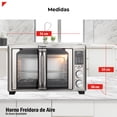 thumbnail image 4 of Bogner Horno Freidora De Aire Acero Inox 30L BAF300, 4 of 9