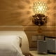 thumbnail image 4 of Aplique de pared moderno para interiores E26/E27, lámpara de pared LED, accesorios de iluminación para sala de estar Oro 2, 4 of 9