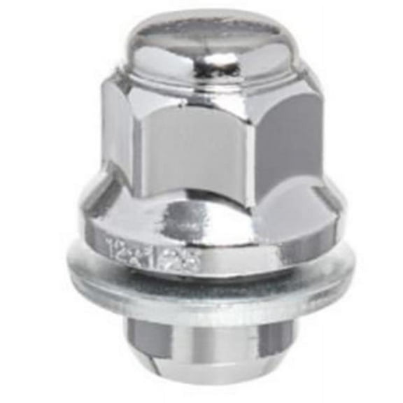 West Coast Wheel Accessories W4117 12 x 1.5 in. Chrome Mag Seat OE Style Closed End Lug Nuts - Pack of 4