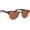 brown/clr fade/brn, variant on Coyote Uptown Polarized Retro Cool Black/Clear Fade/Gray Sunglasses
