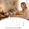 thumbnail image 2 of SIfdSeng Interactive Cat Double Ribbon Wand for Playful and Adult Cats, 2 of 7