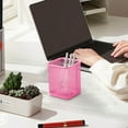 thumbnail image 5 of YIMWNYI Metal Mesh Pen Holder, Durable Steel Desk Organizer, Compact Pencil Storage Jar for Office, Home, and Workspace, Easy to Clean, Sturdy Design for Desk Supplies, 9x10cm, 5 of 5