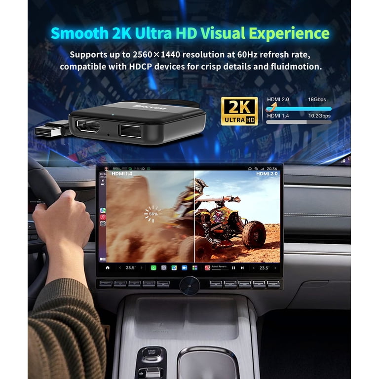 Car TV Mate Max HDMI Adapter 3-in-1 Multimedia Converter for TV