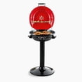 thumbnail image 1 of Techwood 1600W Electric BBQ Grill – Portable Indoor/Outdoor Smokeless Grill with Double-Layer Design & Removable Stand, Serves 15, Perfect for Condos, Patios & Backyards, 1 of 6