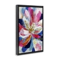 thumbnail image 2 of Stupell Industries Contemporary Lily In Pink & Blue Black Floating Frame Canvas Art, 17 x 25, by Chromatic Storm Studio, 2 of 8