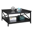 thumbnail image 1 of Pemberly Row Table Basse Carrée de 36 Pouces en Noir, 1 of 3