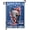 Garden flag H, variant on Large Patriotic Garden Flags for Outside 28x40 Double Sided, Burlap Bluebird Flowers Welcome House Flags 4th of July Decorations Fourth of July Outdoor Flags for Independence Day Garden Yard Décor