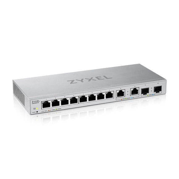 Switch de red Zyxel XGS1210-12 de 12 puertos 2.5Gb multigigabit