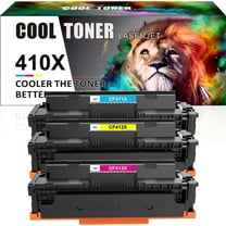 3-Pack Compatible Toner Replacement for HP CF411X CF412X CF413X Color LaserJet Pro MFP M477fnw M477fdn M477fdw M377dw, M452dw M452nw M452dn Printer Ink Cyan, Magenta, Yellow