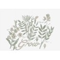 thumbnail image 2 of Grow Inspirational Vintage Botanicals Adult White Crew Neck Short Sleeve Tee-XL, 2 of 4