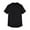 Black, variant on TBWNWG Men T Shirts Summer Pocket Casual Short Round Solid Sleeve Top Neck for Men,Size 2XL
