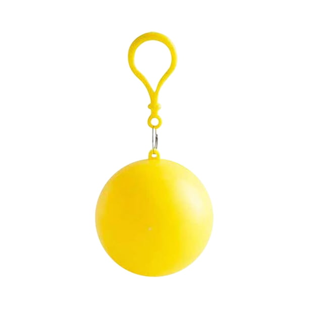 Maojin Chubasquero portátil desechable en forma de bola,chubasquero largo agrandado para coche eléctrico,chubasquero portátil con tarjeta para niños