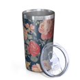 thumbnail image 2 of Pioneer Flower 10oz Tumblers Stainless Steel Tumbler with Lid and Straw,Vacuum Insulated Double Wall Travel Tumbler Cups with Cleaning Brush for Coffee, Tea, 2 of 4
