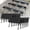 Black 63inch, variant on Folding Conference Table with Wheels 2 Pack 63 Inch Flip Top Mobile Training Tables Heavy Duty Spliceable Modular Meeting Room Desk for Office