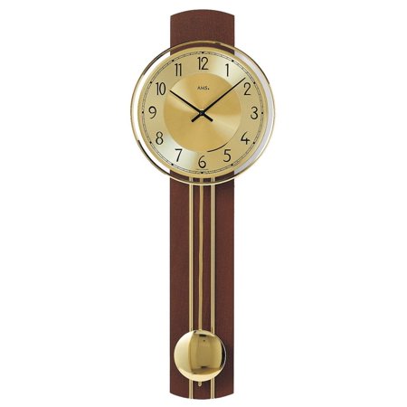 Modern wall clock with quartz movement from AMS AM W7115/1