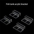thumbnail image 3 of tamizeot Support de Réservoir de Poisson en Acrylique, Clips de Support d'Aquarium Réutilisables et Détachables, 8MM, 3 of 6