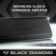 thumbnail image 4 of BLACK DIAMOND DIA-P2000X1D Car Audio Amplifier, Class D Monoblock, 1-Channel, 2000W RMS / 6000W Max, 4 of 7