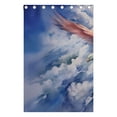 thumbnail image 4 of Eagle in Clouds Black Out Curtains 84 Inch Length Curtains for Sliding Glass Doors Bedroom Living Room 2 Pack, 4 of 6