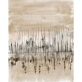 thumbnail image 2 of Goldberger, Jennifer 26x32 White Modern Wood Framed Museum Art Print Titled - Marshline Reflection I, 2 of 4
