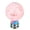 Pink, variant on Universal Acrylic Transparent Bubble Shifter Knob Round Ball Gear Stick Head with M8 M10 M12 Thread Adapters for Manual Automatic Car Shifting 13x7x6cm / 5.12x2.76x2.36 inches Pink