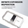 thumbnail image 2 of Handheld Stabilizer Video Stabilizer with Dual Handle Wireless Mic Clip Slot,1 * Frame 2 * Handles, 2 of 6