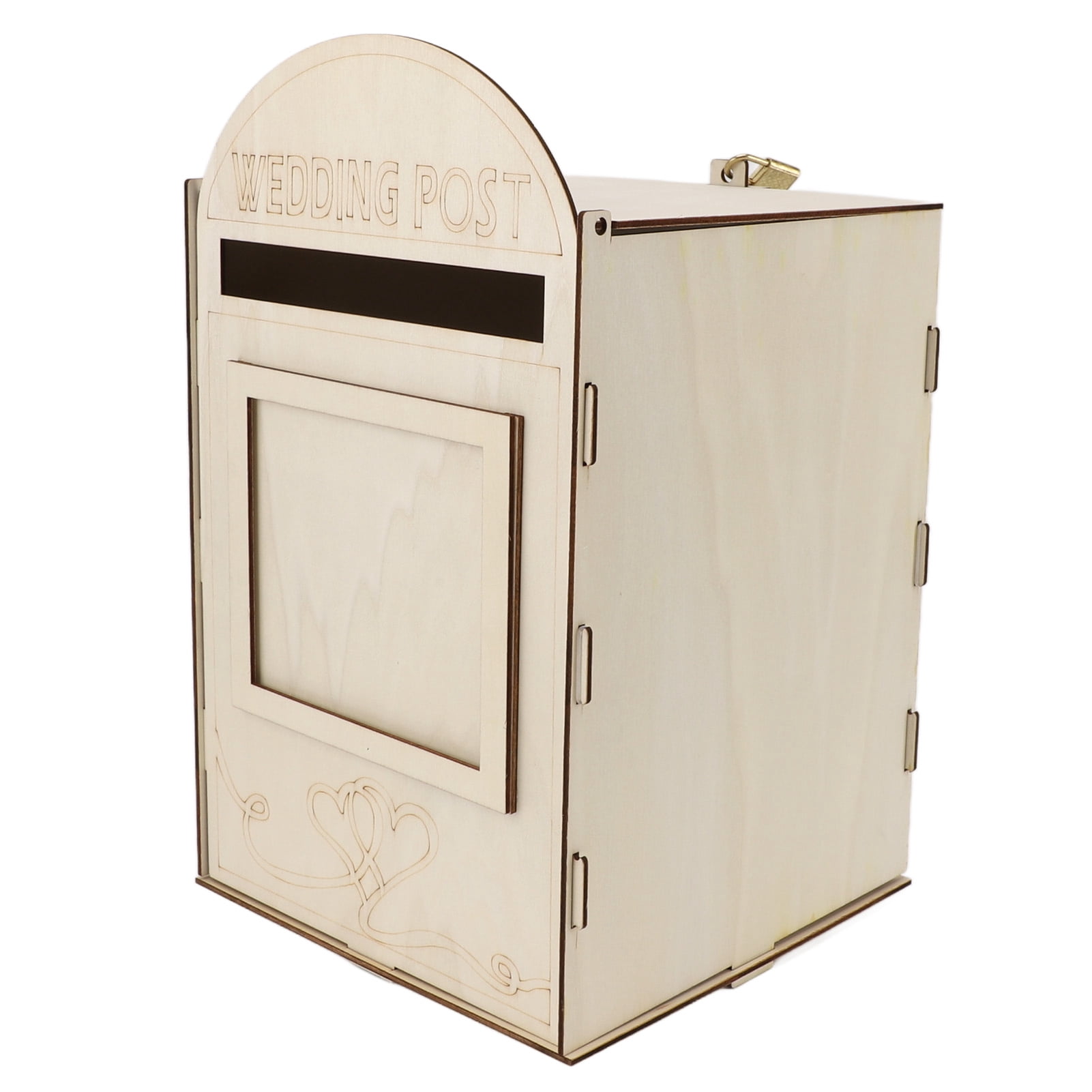 <p>Wooden Wedding Mailbox Post Box Wooden Wedding Card Box With Lock Wedding Wooden Post Box Diy Wooden Wedding Mailbox Post Box With Lock DIY Wooden Wedding Mailbox Post Box With