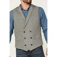 thumbnail image 3 of Cody James Men's Herringbone Vest - CJLLV21F13-CHAR   US, 3 of 4