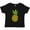 AB-Black, variant on Summer Pineapple Boys or Girls Toddler T-Shirt