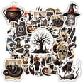 thumbnail image 6 of 35pcs Horror Stickers Halloween Gothic Stickers Spooky Witch Decals for Phone Laptop Suitcase, 6 of 9