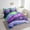 Purple, variant on Erosebridal Vintage Train Bed in a Bag Twin size 7 Pieces, Oil Painting Bed Set, Reversible