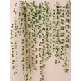 thumbnail image 3 of 12pcs/set Plastic Artificial Leaf Vine, Simulation Plant Green Vine For Party, 3 of 5