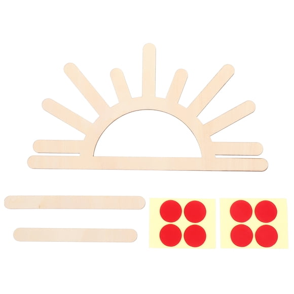 Wooden Sunshine Wall Decor Bedroom Wall Sign Sun Shaped Wall Hanging Decor