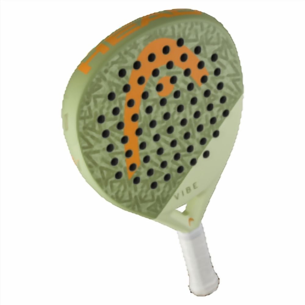 HEAD Vibe 2026 Padel Racquet - Oversized Teardrop, Easy Power for Casual Players, All-Round Performance, Green/Orange
