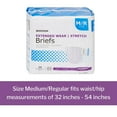 thumbnail image 4 of McKesson Incontinence Brief - Disposable, Overnight Absorbency, Medium, 14 Count, 4 Packs, 56 Total, 4 of 12