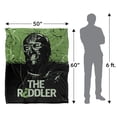 thumbnail image 5 of The Batman (2022) Blanket, The Riddler Silky Touch Super Soft Throw Blanket 50' x 60', 5 of 6