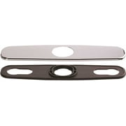 Premier NEW135 3-Hole Deck Plate in Chrome Polished Chrome