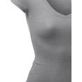thumbnail image 4 of Women's Basic Short Sleeve V-neck T-shirt Tops, 4 of 4