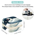 thumbnail image 5 of Swan Travel Portable Square Storage Box with Earring Holder, Necklace Organizer, and Travel Organizer for Rings, Earrings, Necklaces, Bracelets, and More - Ideal for Girls and Women, 5 of 6