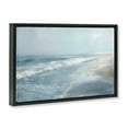 thumbnail image 3 of Stupell Industries Foggy Faded Coastline Black Framed Floater Canvas Wall Art, design by LSR Design Studio, 21 x 31, 3 of 9