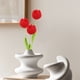thumbnail image 4 of Ramo de flores artificiales tejidas a mano | Decoración artesanal con flores artificiales | Plantas artificiales que nunca se marchitan para el hogar, la oficina, bodas y centros de mesa, 4 of 4