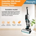 thumbnail image 3 of 4 Brush Rolls and 2 HEPA Filters Replacement Parts Compatible with Bissell CrossWave 2554 2554A 2590 2593 2596 and HydroSteam 35151 3515 35152 3513 3518 Cordless Wet Dry Vac, 3 of 6