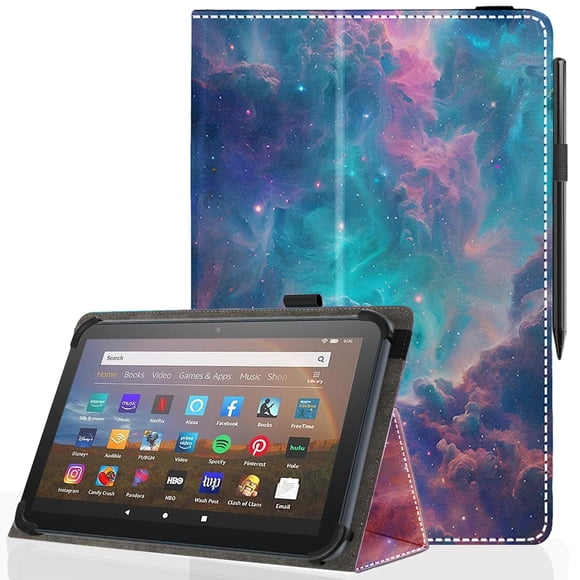 Funda para tablet Pudiceva universal de 10-10.1" con soporte para stylus