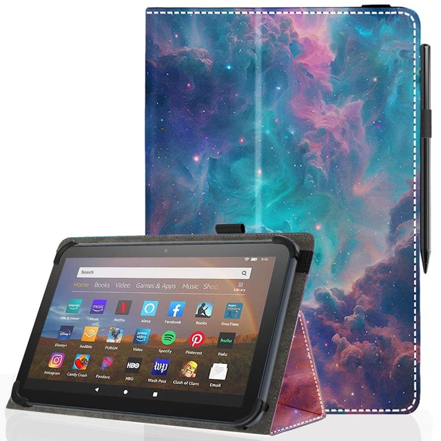 Funda para tablet Pudiceva universal de 10-10.1" con soporte para stylus